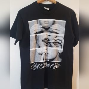 Self Made Life Black T-Shirt NWOT